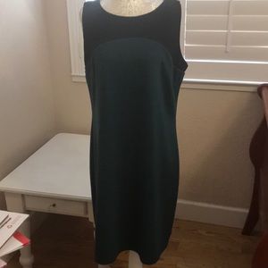 Apt 9 green and black dress
